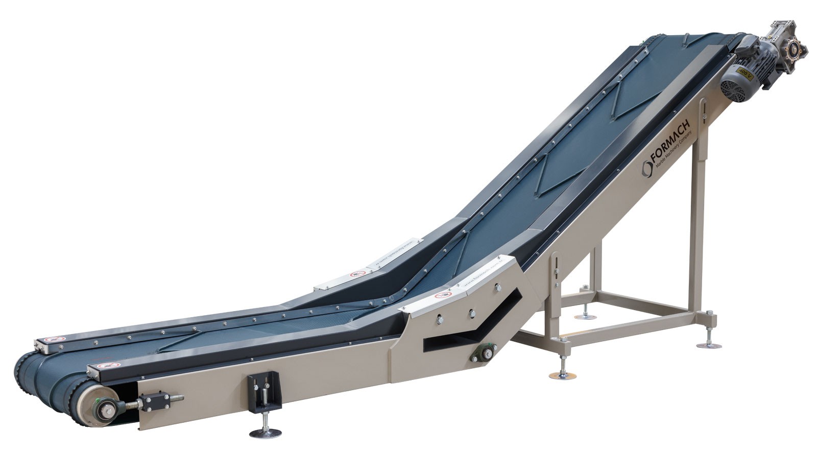 DERECELİ MERMER ATIK TAŞIMA BANTI-3m